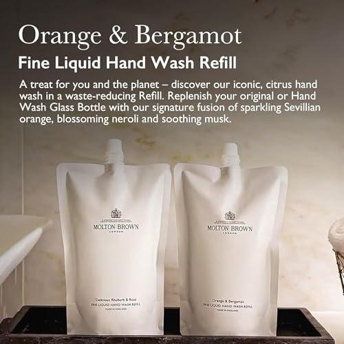 Molton Brown Citrus Hand Wash Liquid Soap - Orange & Bergamot 13.5 Fl Oz