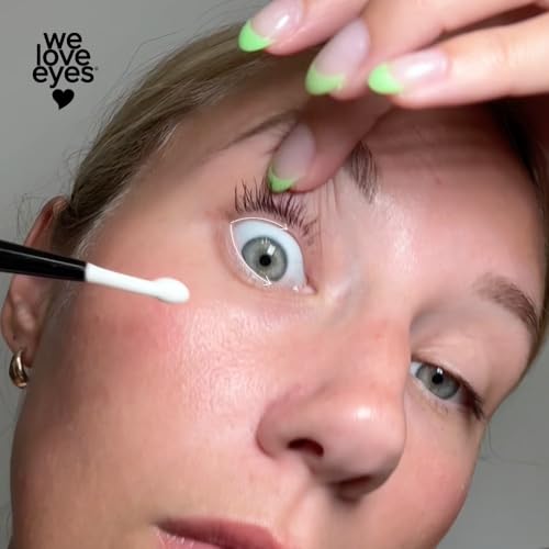 We Love Eyes - The Eyelid Scrub Kit - All Natural Tea Tree Eyelid Cleansing Kit (Cleansing Oil 30 ml & Foaming Cleanser 50 ml) Paraben & Sulfate Free - Made in USA
