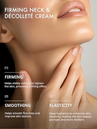 Firming Neck & Décolleté Cream with Retinol & Collagen - Anti-Aging Tightening