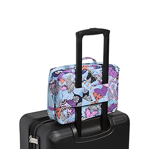 Women's Cotton Grand Vanity Toiletry Makeup Organizer Case Bag