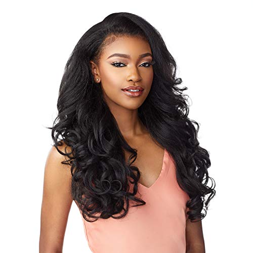 Sensationnel Instant Weave Half Wig 4 MEDBROWN - Easy DIY Synthetic Hair Extension