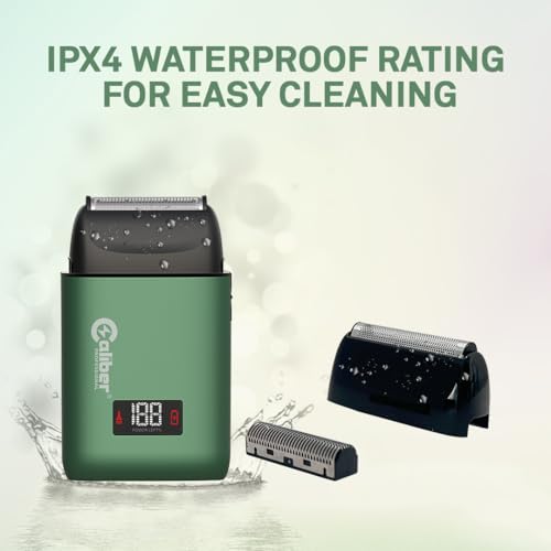 Men's Professional Foil Shaver - Waterproof, Cordless, LED Display