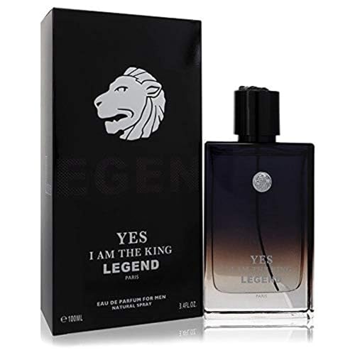 Geparlys Yes I Am The King Legend Eau De Parfum Spray for Men 3.4oz