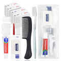 25 Sets Personal Hygiene Kit Bulk with Toothbrushes, Toothpaste & Accessories - Disposable