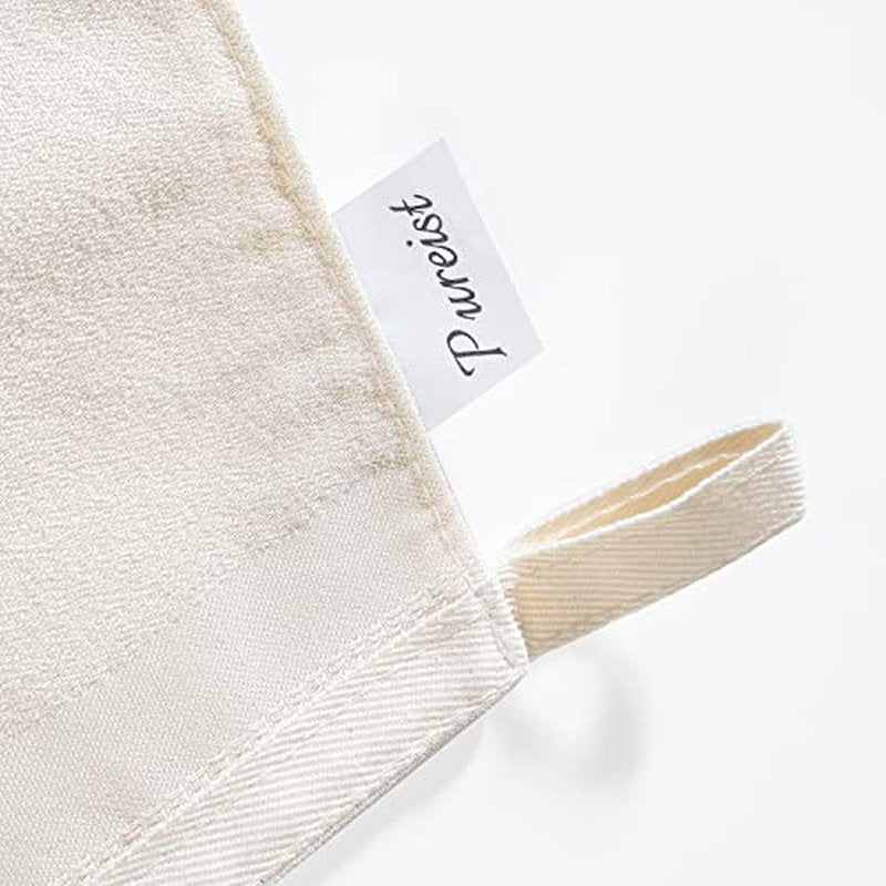 Deep Exfoliating Mitt ? 100% Natural Floss Silk | Dead Skin Remover, Keratosis Pilaris Treatment, Pre-Tanning Prep & Ingrown Hair Solution