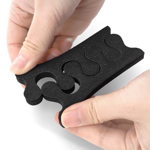 600 Pieces Toe Separators Kit for Pedicure and Foot Care - Flexible EVA Material