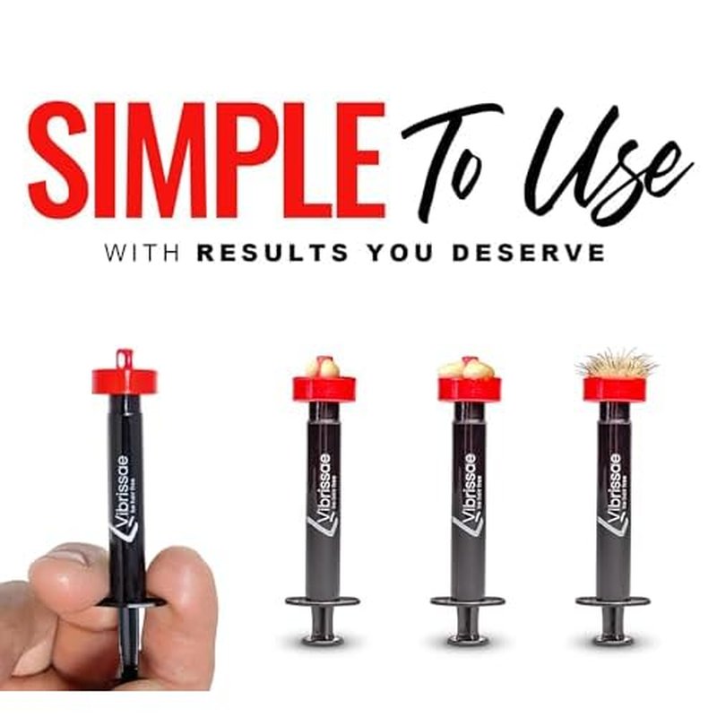 24 Applicators | Easy Inject Nose Waxing | Just Inject - Let Set - Pull | Fast & Effective Hair Removal | No-Mess | No-Leaks | Prefilled Wax Applicators | Multiple Patents Pending