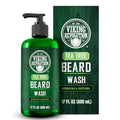 Viking Revolution Tea Tree Beard Wash - 17 oz Hydrating & Softening Shampoo