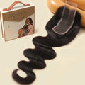 Natural Color 2x6 HD Lace Closure Body Wave 22 Inch - Ultra-Thin Swiss Lace