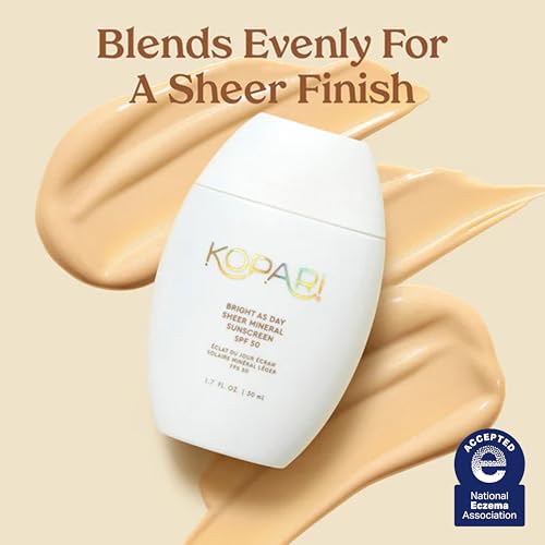 Mineral Sunscreen SPF 50 with Vitamin C & Niacinamide - Sheer Finish, 1.7 oz, No Color, Reef-Safe