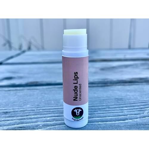 Organic Nude Tallow Lip Balm, Unscented, 4.25 g