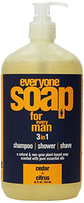 Men's Cedar Citrus Liquid Hand Soap - Natural Plant-Based, 32oz