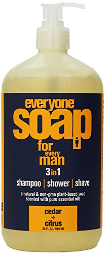Men's Cedar Citrus Liquid Hand Soap - Natural Plant-Based, 32oz