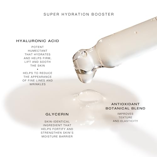 Biba De Sousa Hyaluronic Acid Serum for Face - Hydrating, Anti Aging Serum - Sensitive and Acne Skin Safe (1 Oz)