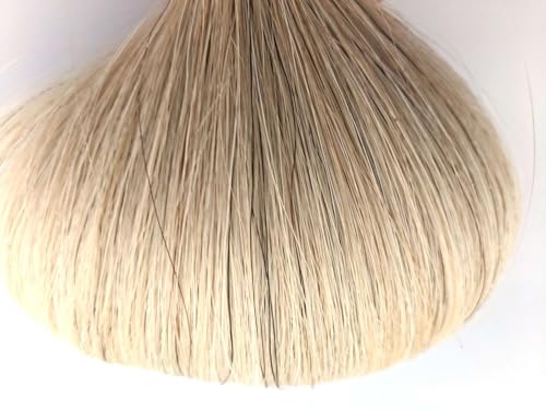 Horse Hair Natural White 1/4 lb - Undyed, Unbleached Equestrian Crafting