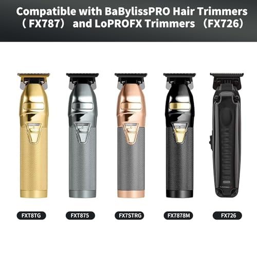 BaBylissPRO Trimmer Blade Replacement 2-Pack – FX707B2 Deep Tooth T-Blade for FX787/LoPROFX FX726