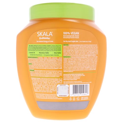 Fruitastic Coconut Hair Treatment Cream 35.3 oz Pack of 2 - Nourishing Deep Conditioner