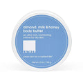 LATHER Almond Milk & Honey Body Butter - Rich Daily Moisturizer 6.5 Oz