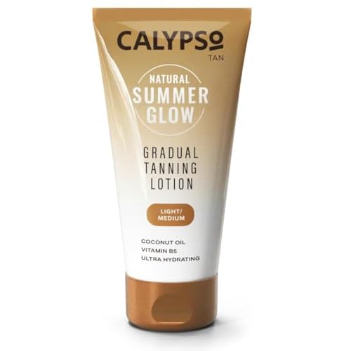Calypso Natural Summer Glow Gradual Tan Lotion, Light - Medium