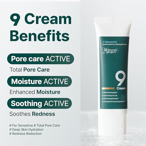 Pore Refining Moisturizer with Mugwort for Sensitive Oily Skin - 50ml