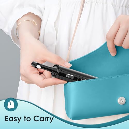 Rechargeable Teeth Polisher with 5 Brush Heads, 4 Modes, LED Light, Whitening