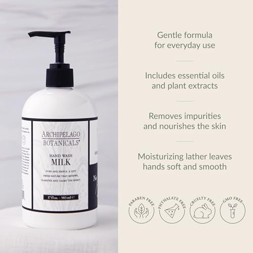 Hand Wash Milk Liquid Hand Soap - 17 Fl Oz, Pack of 1 - Nourishing & Moisturizing
