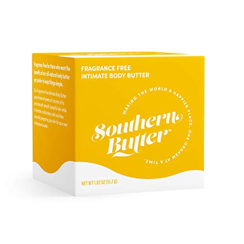 Fragrance Free Intimate Body Butter - 1.82 oz Organic Coconut Hydrating Moisturizer - Variation: 1 Count