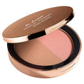 M. Asam Magic Finish Satin Blush Dark Honey & Nude Flush (0.14 Oz) ? Make-Up Powder Blush For A Fresh & Radiant Look With Hyaluronic Acid & Ultra-Fine Color Pigments For Fuller Looking Cheeks