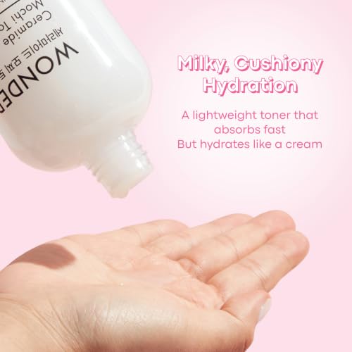 TONYMOLY Wonder Ceramide Mochi Milky Toner Set - 500ml + 100ml Hydrating Skincare