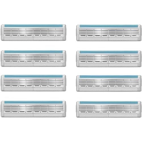 Wilkinson Sword Quattro Titanium Sensitive Refill Razor Blade Cartridges - Cartridges - 8 Count