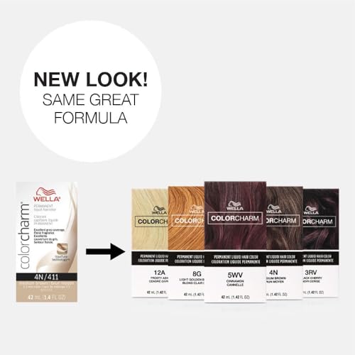 WELLA Color Charm Permanent Liquid Hair Color for Gray Coverage, Natural Light Blonde