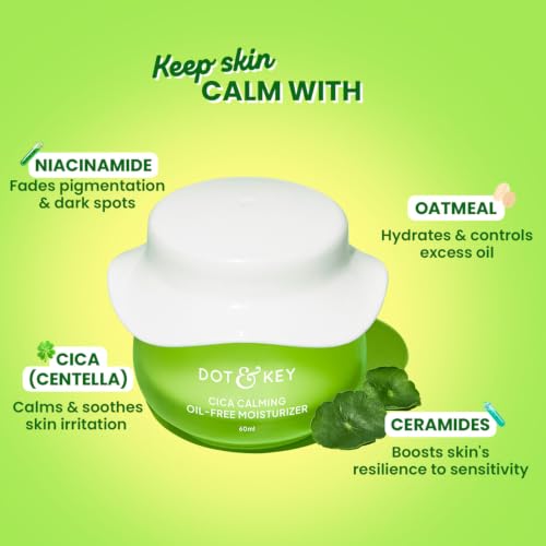 Oil-Free Niacinamide CICA Moisturizer for Face - 60ml