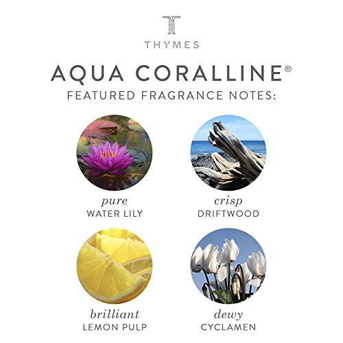 Thymes Aqua Coralline Cologne Spray Pen - 0.34 Fl Oz - Unisex Fragrance