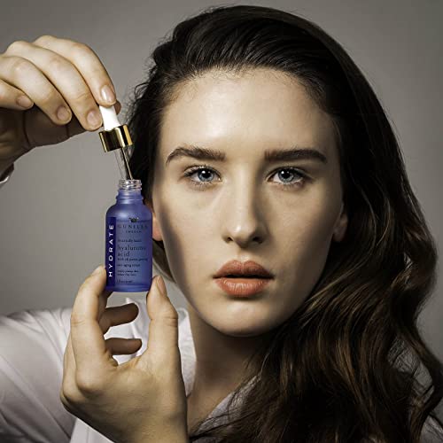 Hyaluronic Acid & Ginseng Serum 1 Fl Oz - Vegan, Hydrating, Anti-Aging