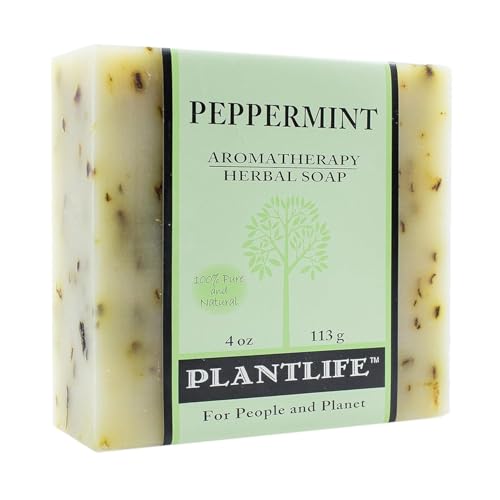 Aromatherapy Herbal Soap Top 4 Pack Soap Combo-Earth Gift Set (Patchouli, Peppermint, Lavender, and Coconut Vanilla)