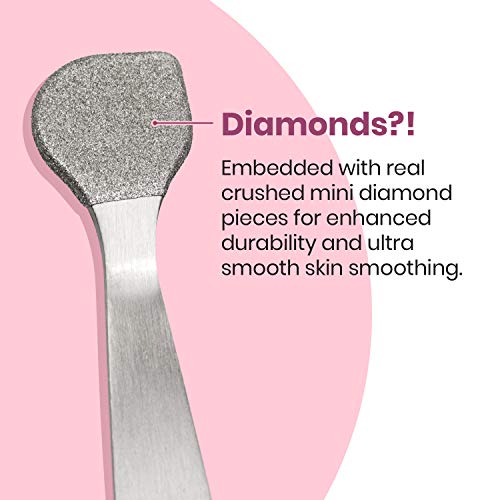 Lindo Beauty Buffer Microdermabrasion Tool with Diamond Infused Exfoliation & Lip Scrubber - 1 Count