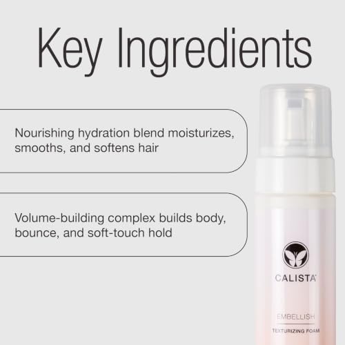 Volumizing Hair Mousse with Curl Definition & Frizz Control - 7 oz