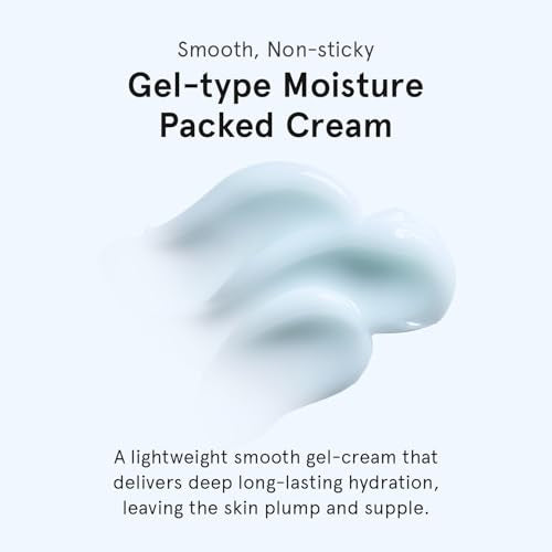 Hyaluronic Squalane Moisturizer - Korean Face Cream for Hydration & Plump Skin