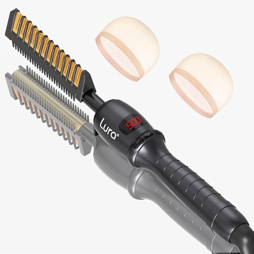 Electric Hot Comb for Wigs & Hair Styling - Adjustable Temperature 180-500°F