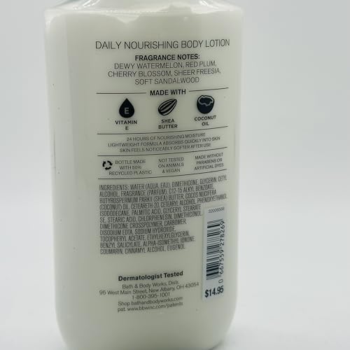 Cherry Blossom Body Lotion - Signature Collection, 8 Fl Oz, Soft Skin