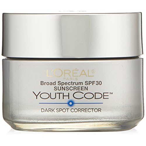 L'Oreal Paris Youth Code Dark Spot Corrector Facial Day Cream SPF 30, 1.7 Ounce