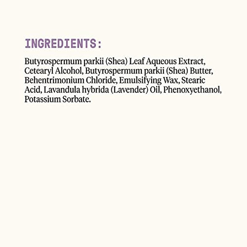 Alaffia EveryDay Shea Conditioner - Normal to Very Dry Hair, Moisturizing Support to Balance pH for Protected, Luxurious Locks with Shea Leaf and Butter, Fair Trade, Lavender, 16 Fl Oz