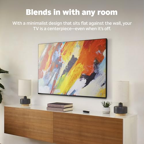 Roku Wall Mount Kit for 75-Inch Pro Series TV - Ultra-Slim, Hinged Mount 75"