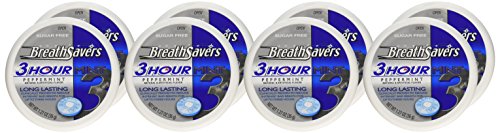 Breath Savers Peppermint Breath Freshener Tablets - 8 Pack, 1.1 Oz Each