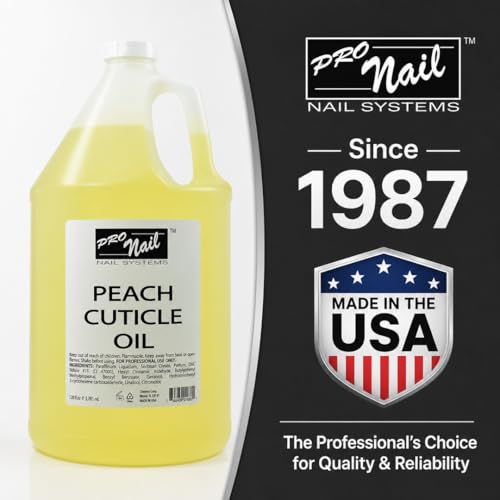 Gallon Nail Cuticle Oil for Manicure & Pedicure - Moisturizing, 128 oz