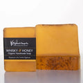 Handmade Scottish Organic Glycerin Soap Bar Whisky & Honey - 5.3oz Variation of THIS listing