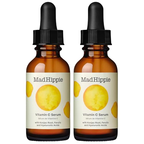 Mad Hippie Vitamin C Serum 2-Pack with Ferulic Acid & Vitamin E - 2.04 Fl Oz