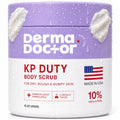 DERMAdoctor KP Bump Eraser Body Scrub 16oz Unscented - Exfoliates Keratosis Pilaris