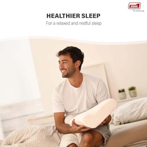 Large Neck Pillow for Disc & Vertebrae Support - Ergonomic Support Cushion