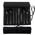 Black Culinary Plating Kit - 10-Piece Stainless Steel Chef Tools Set